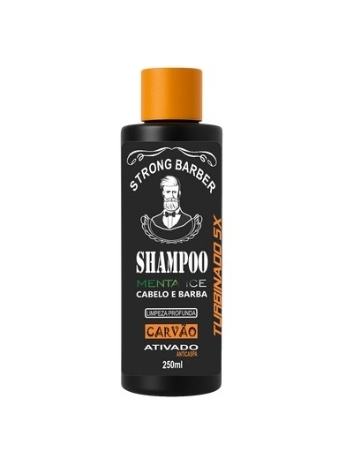 STRONG BARBER TENNESSEE CARVÃO ATIVADO SHAMPOO 250ML