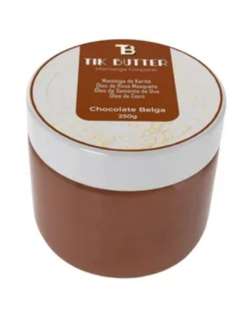 TIK BUTTER MANTEIGA CORPORAL CHOCOLATE BELGA 250G