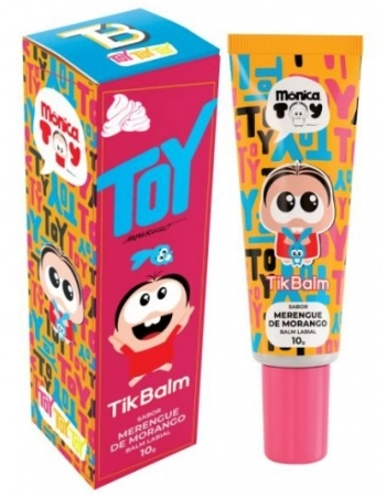 TIKBALM MONICA TOY MERENGUE DE MORANGO 10G