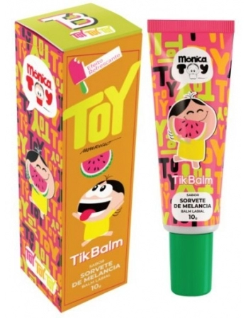 TIKBALM MONICA TOY SORVETE DE MELANCIA 10G