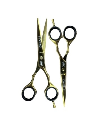 STRONG BARBER TESOURA PROFISSIONAL 6.5 POL DOURADA