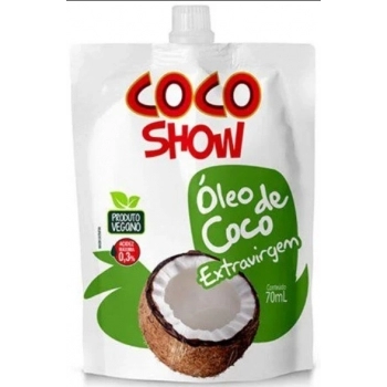 COPRA COCO SHOW OLEO DE COCO EXTRA VIRGEM POUCH 70ML