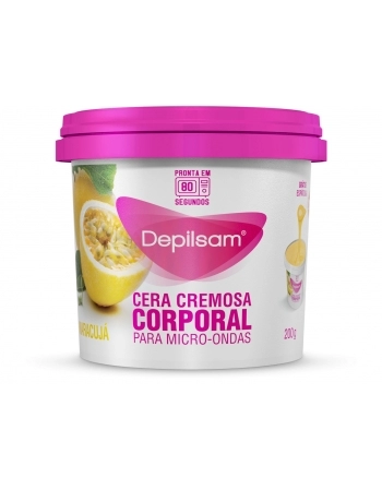 DEPILSAN CERA CREMOSA P/ MICROONDAS 200G