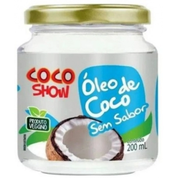 COPRA COCO SHOW OLEO DE COCO SEM SABOR 200ML