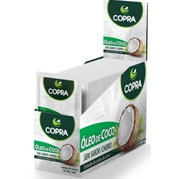 COPRA OLEO DE COCO SEM SABOR SACHE 15ML (DP C/40 UNID)