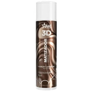 MAGIC COLOR MATIZADOR 300ML 3D GLOSS MOCHA MILK MARROM CAPUCCINO