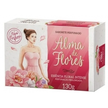 MEMPHIS ALMA DE FLORES SABONETE BARRA ESSENCIA FLORAL INTENSE 130G