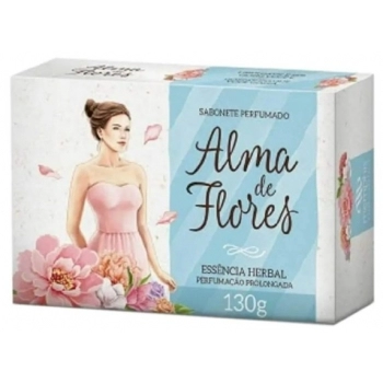 MEMPHIS ALMA DE FLORES SABONETE BARRA ESSENCIA HERBAL 130G
