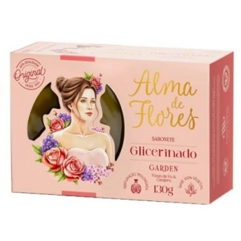MEMPHIS ALMA DE FLORES SABONETE BARRA ESSENCIA HERBAL 130G