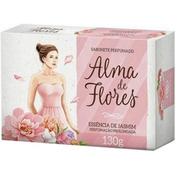 MEMPHIS ALMA DE FLORES SABONETE BARRA ESSENCIA JASMIM 130G