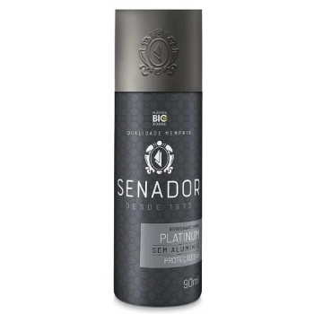 MEMPHIS SENADOR DESODORANTE SPRAY PLATINUM 90ML