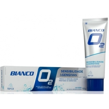 BIANCO CREME DENTAL O2 SENSIBILIDADE E GENGIVAS 100G