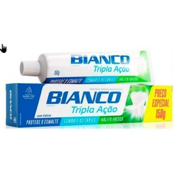 BIANCO CREME DENTAL TRIPLA AÇÃO 150G