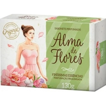 MEMPHIS ALMA DE FLORES SABONETE BARRA FINISSIMA ESSENCIA 130G