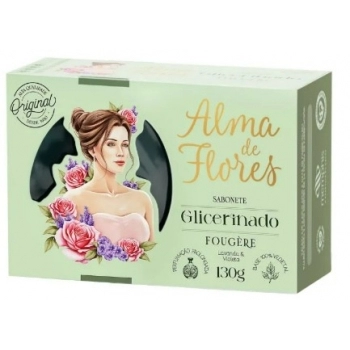 MEMPHIS ALMA DE FLORES SABONETE BARRA GLICERINADO FOUGERE 130G
