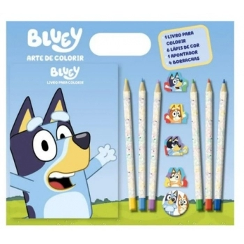 ON LINE BLUEY ARTE DE COLORIR - (FSC-MISTO 70 - CU-COC-898353)