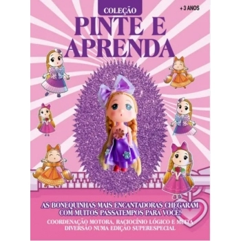 ON LINE COLECAO PINTE E APRENDA BONEQUINHAS CUTE BABYS