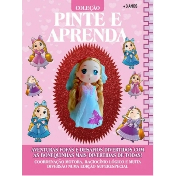 ON LINE COLECAO PINTE E APRENDA BONEQUINHAS FOFOCHAS ENCANTADAS