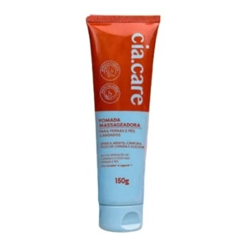 CIA DA NATUREZA CIA CARE POMADA MASSAGEADORA P/ PERNAS E PÉS 150G