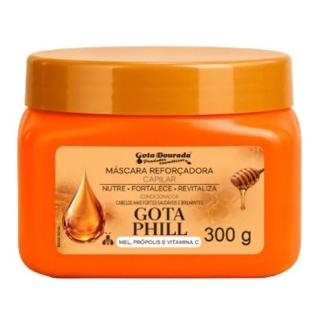 GOTA DOURADA GOTA PHILL MEL, PROPOLIS E VITAMINA C MASC REFORÇADA 300ML