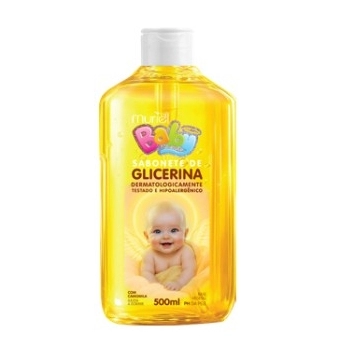 MURIEL BABY SABONETE LIQUIDO GLICERINADO CAMOMILA SEM VALVULA 500ML