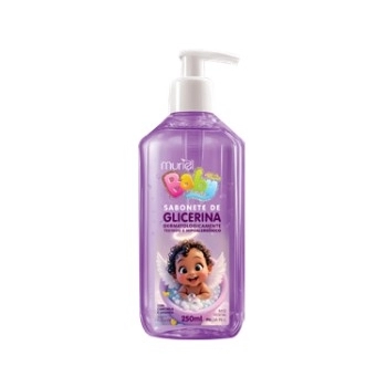 MURIEL BABY SABONETE LIQUIDO GLICERINADO LAVANDA COM VALVULA 250ML