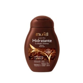 MURIEL LOÇÃO HIDRATANTE CORPORAL AMENDOA COM AVELA 200ML