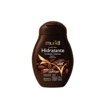 MURIEL LOÇÃO HIDRATANTE CORPORAL AMENDOAS COM COLAGENO 200ML