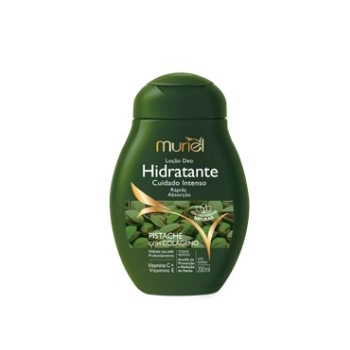 MURIEL LOÇÃO HIDRATANTE CORPORAL PISTACHE COM COLAGENO 200ML