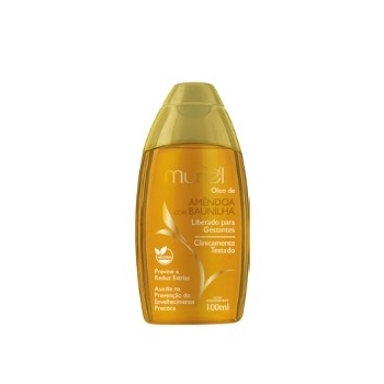MURIEL OLEO CORPORAL AMENDOAS COM BAUNILHA 100ML