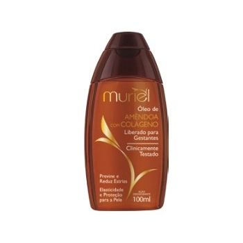 MURIEL OLEO CORPORAL AMENDOAS COM COLAGENO 100ML
