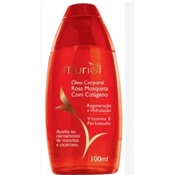 MURIEL OLEO CORPORAL ROSA MOSQUETA COM COLAGENO 100ML