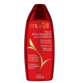 MURIEL OLEO CORPORAL ROSA MOSQUETA COM COLAGENO 150ML