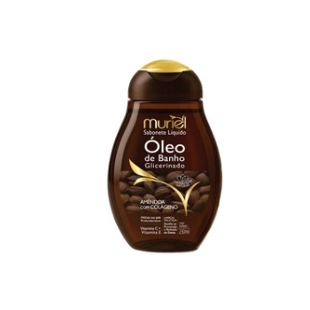 MURIEL SABONETE LIQUIDO OLEO DE BANHO AMENDOA COM COLAGENO 230ML