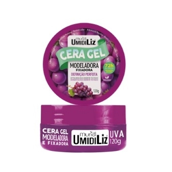MURIEL UMIDILIZ CERA GEL MODELADORA FIXADORA UVA 120G