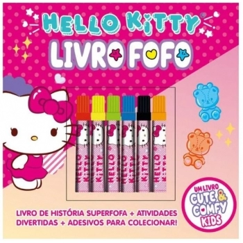 ON LINE HELLO KITTY LIVRO FOFO CUTE E COMFY KIDS