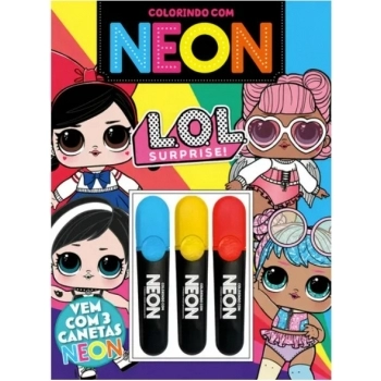 ON LINE LOL SURPRISE COLORINDO COM NEON 01