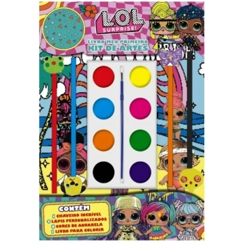 ON LINE LOL SURPRISE LIVRO MEU PRIMEIRO KIT DE ARTES 01