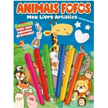 ON LINE MEU LIVRO ARTISTICO ANIMAIS FOFOS