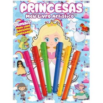 ON LINE MEU LIVRO ARTISTICO PRINCESAS