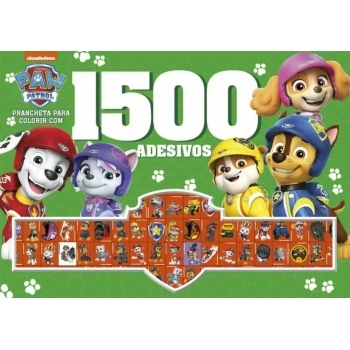 ON LINE PATRULHA CANINA PRANCHETA PARA COLORIR COM 1500 ADESIVOS 03