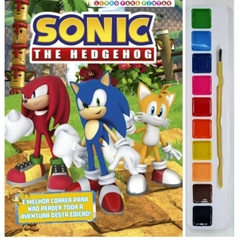 ON LINE SONIC LIVRO PARA PINTAR 01