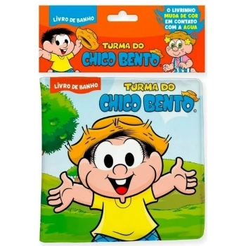 ON LINE TURMA DO CHICO BENTO LIVRO DE BANHO 01