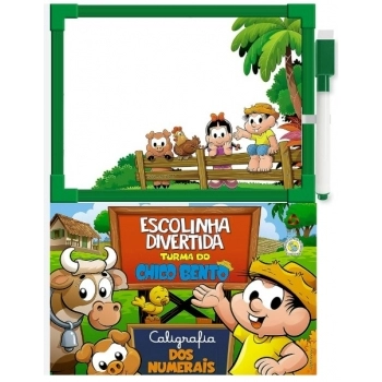 ON LINE TURMA DO CHICO BENTO SERIE ESCOLINHA DIVERTIDA 02 - CALIGRAFIA DOS NUMERAIS