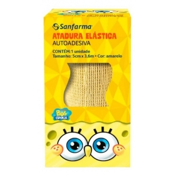 SANFARMA BOB ESPONJA ATADURA ELASTICA AUTO ADESIVA