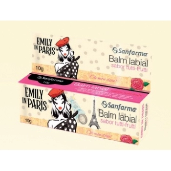 SANFARMA EMILY IN PARIS BALM LABIAL TUTTI FRUTTI 10G
