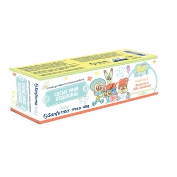 SANFARMA BOB ESPONJA CREME DE ASSADURAS BABY 45G
