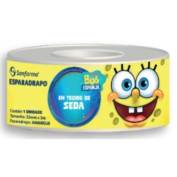 SANFARMA BOB ESPONJA ESPARADRAPO 25MMX3M
