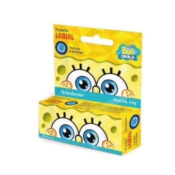 SANFARMA BOB ESPONJA PROTETOR LABIAL STICK FPS50
