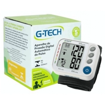 G-TECH APARELHO DE PRESSÃO DIGITAL AUTOMATICO DE PULSO